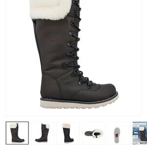 Royal Canadian Dalhousie boots, black Lager size 11 womens